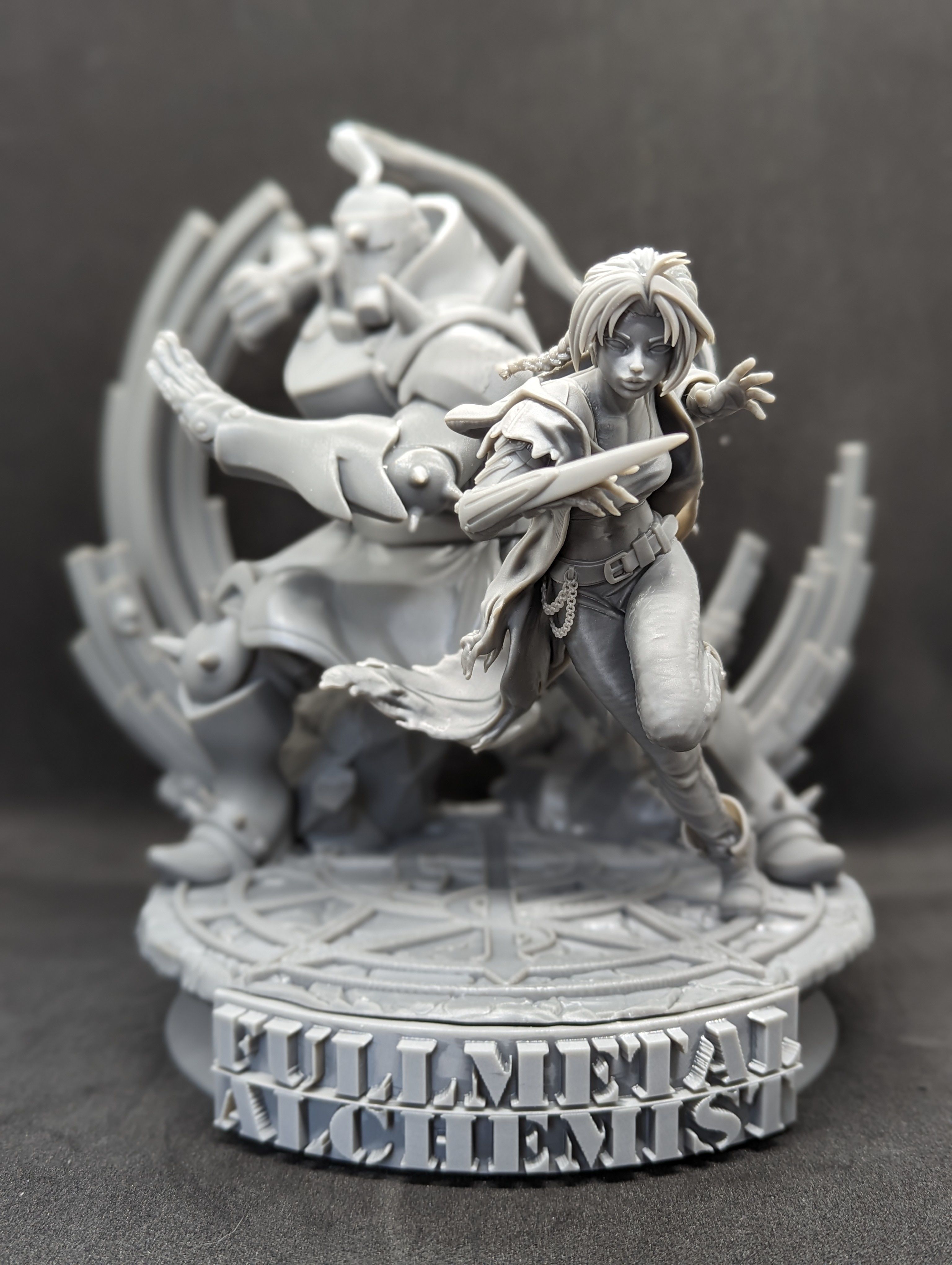 EDWARD ELRIC FEMALE VERSION 1 BY CREATIVE GEEK MB  3D print model_3