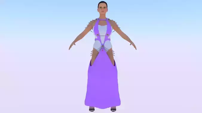 Woman in a Dress 053