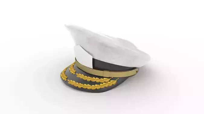 Navy Admiral Cap Hat Man