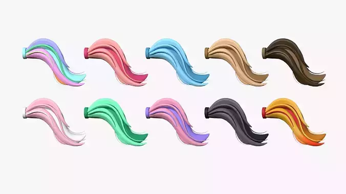 10 Furry Tail A Collection - Headband Character Design