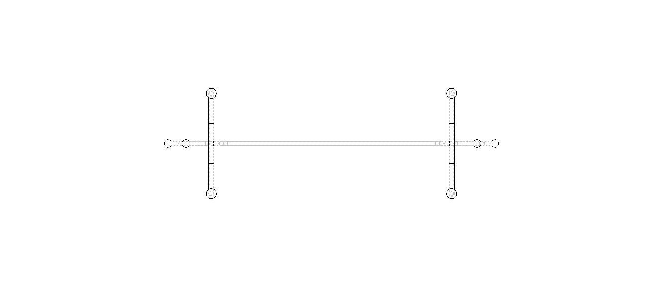 Stainless Steel Clothes Rack 3D model_32