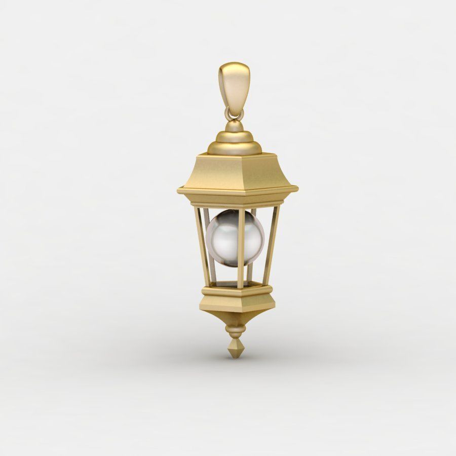 lantern pendant 3D print model_3