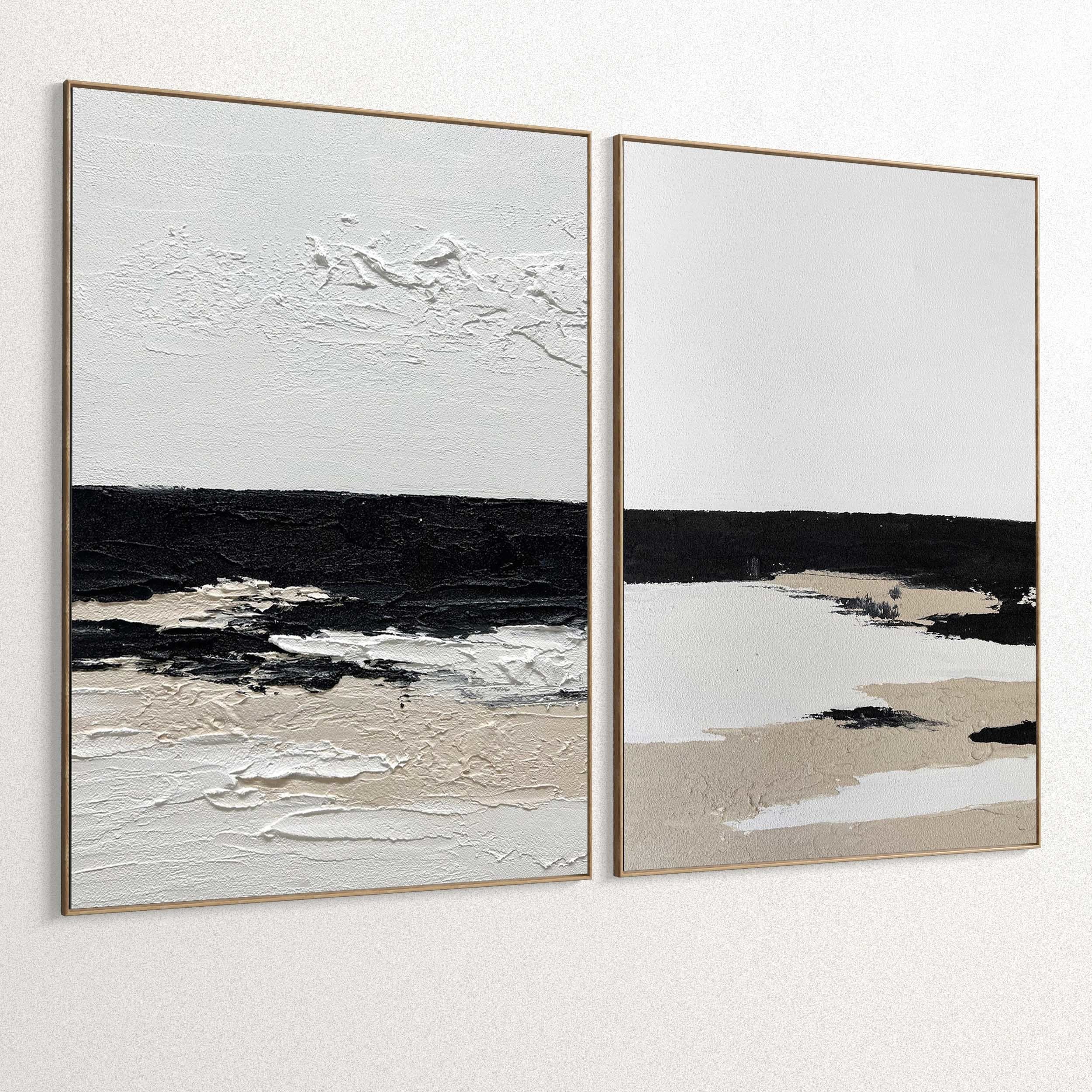 Plaster Two Photo Frame 342 Low-poly 3D model_3