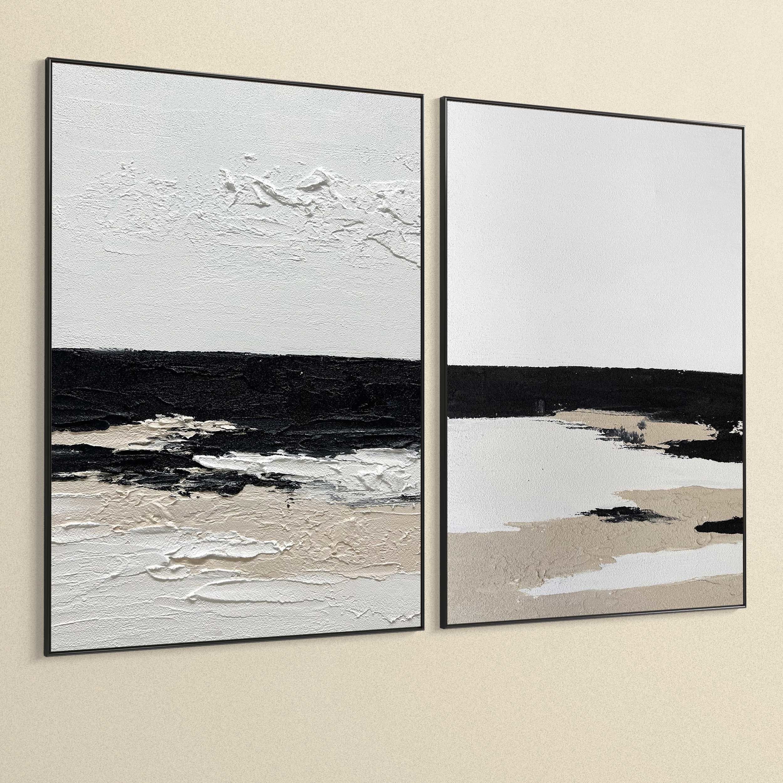 Plaster Two Photo Frame 342 Low-poly 3D model_5