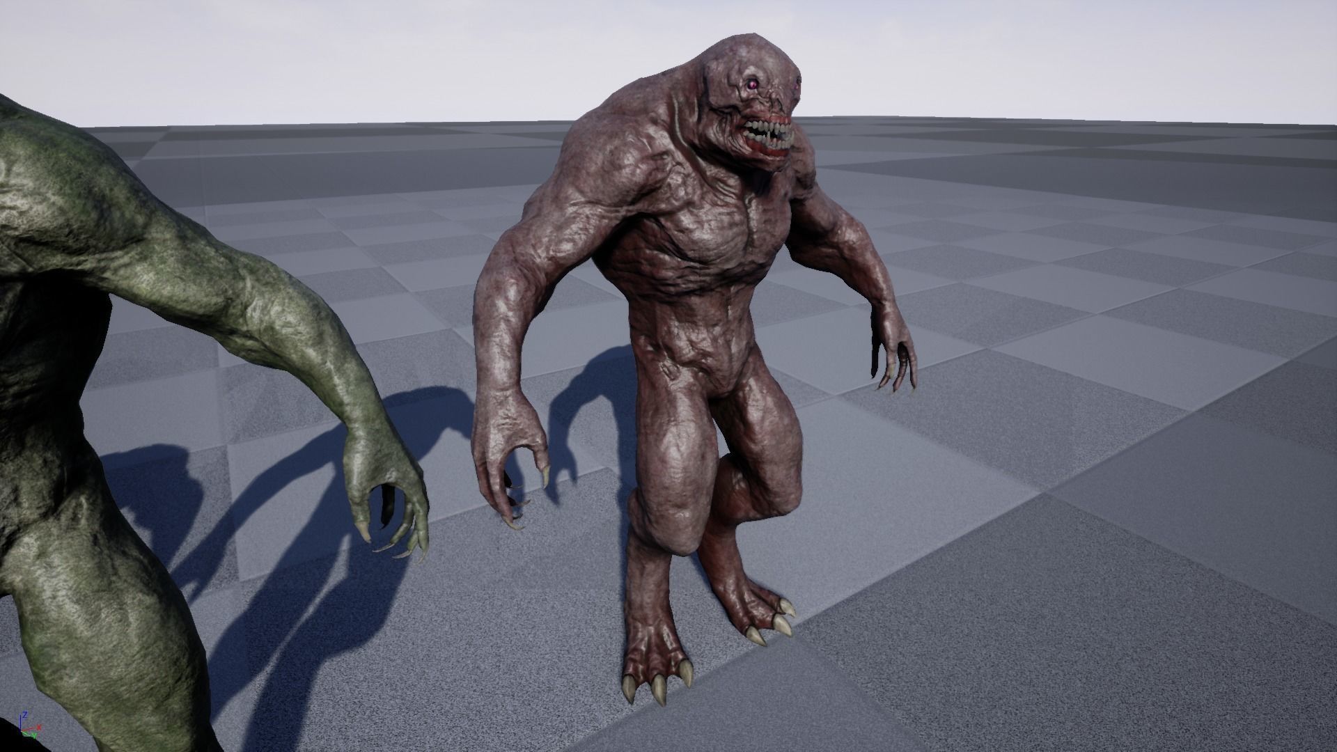 Lizard Monster Low-poly 3D model_21