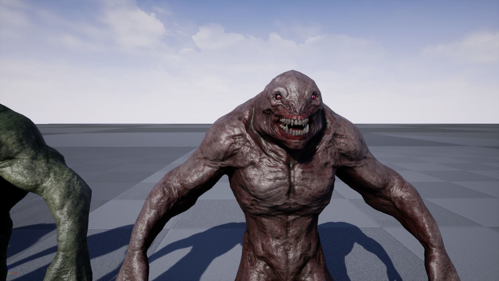 Lizard Monster Low-poly 3D model_20