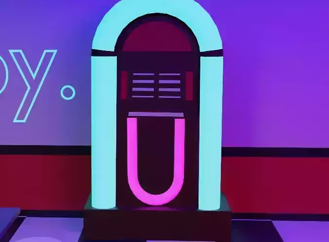 Low-Poly Jukebox - Musical Nostalgia