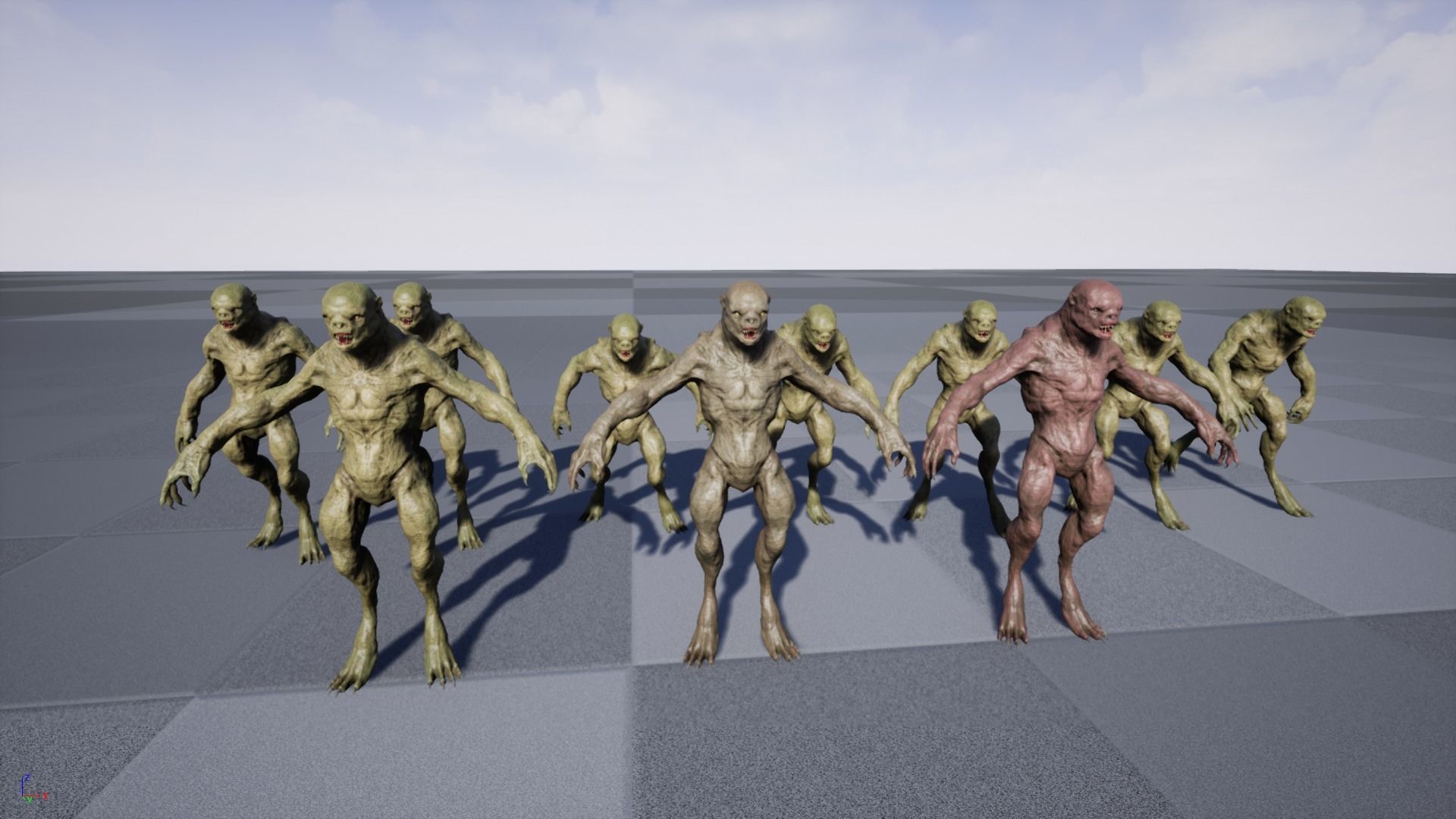 Chupacabra Low-poly 3D model_19