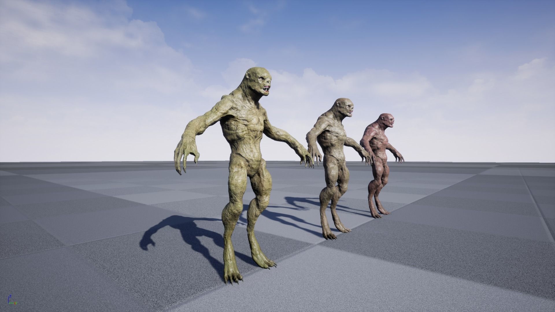 Chupacabra Low-poly 3D model_18