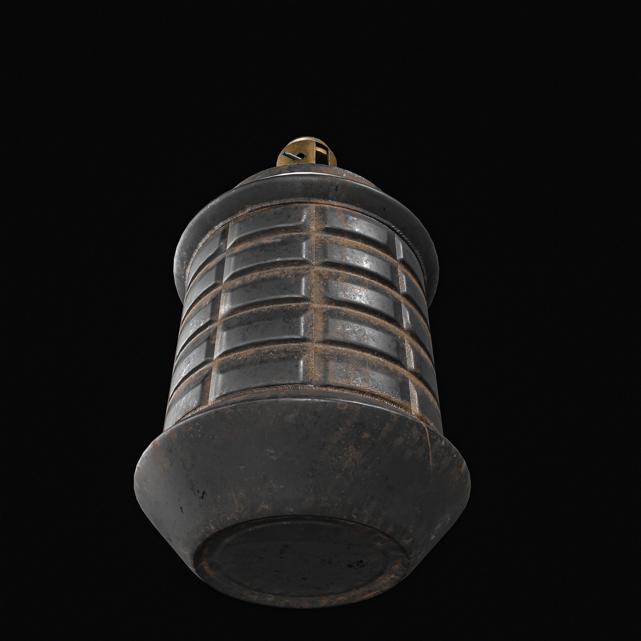 Type 97 Hand Grenade And  Type 89 Grenade Launcher 3D model_24