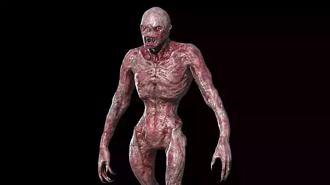 MutantMonster2 Low-poly 3D model