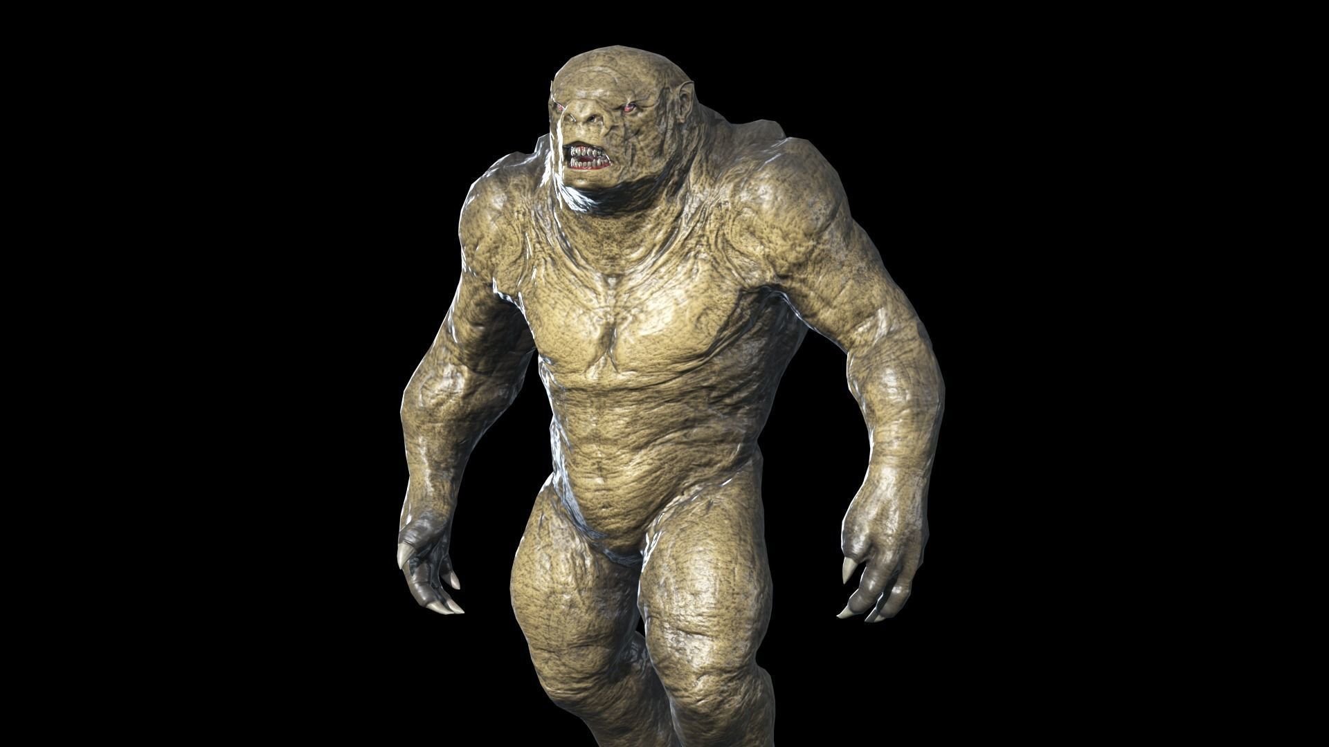 Big Monster Low-poly 3D model_15