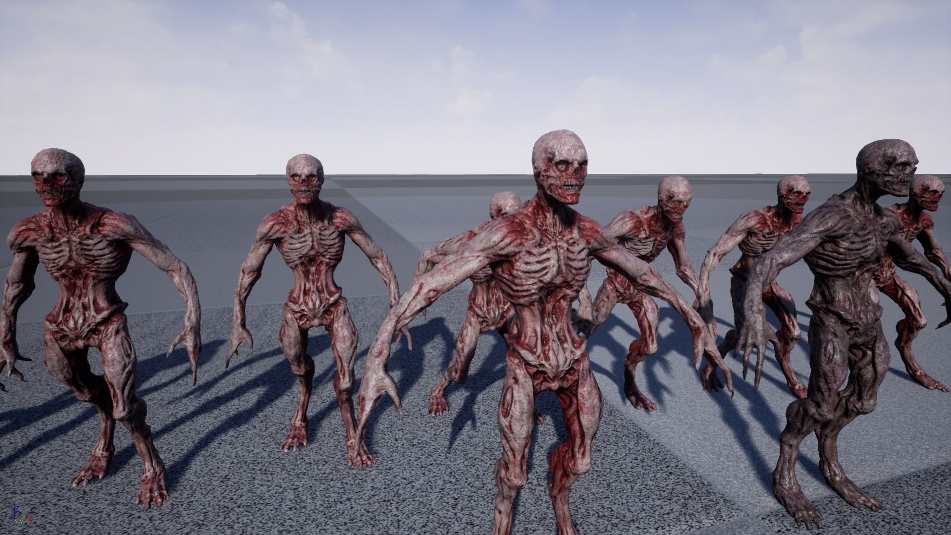 Mutant Monster 5 Low-poly 3D model_12