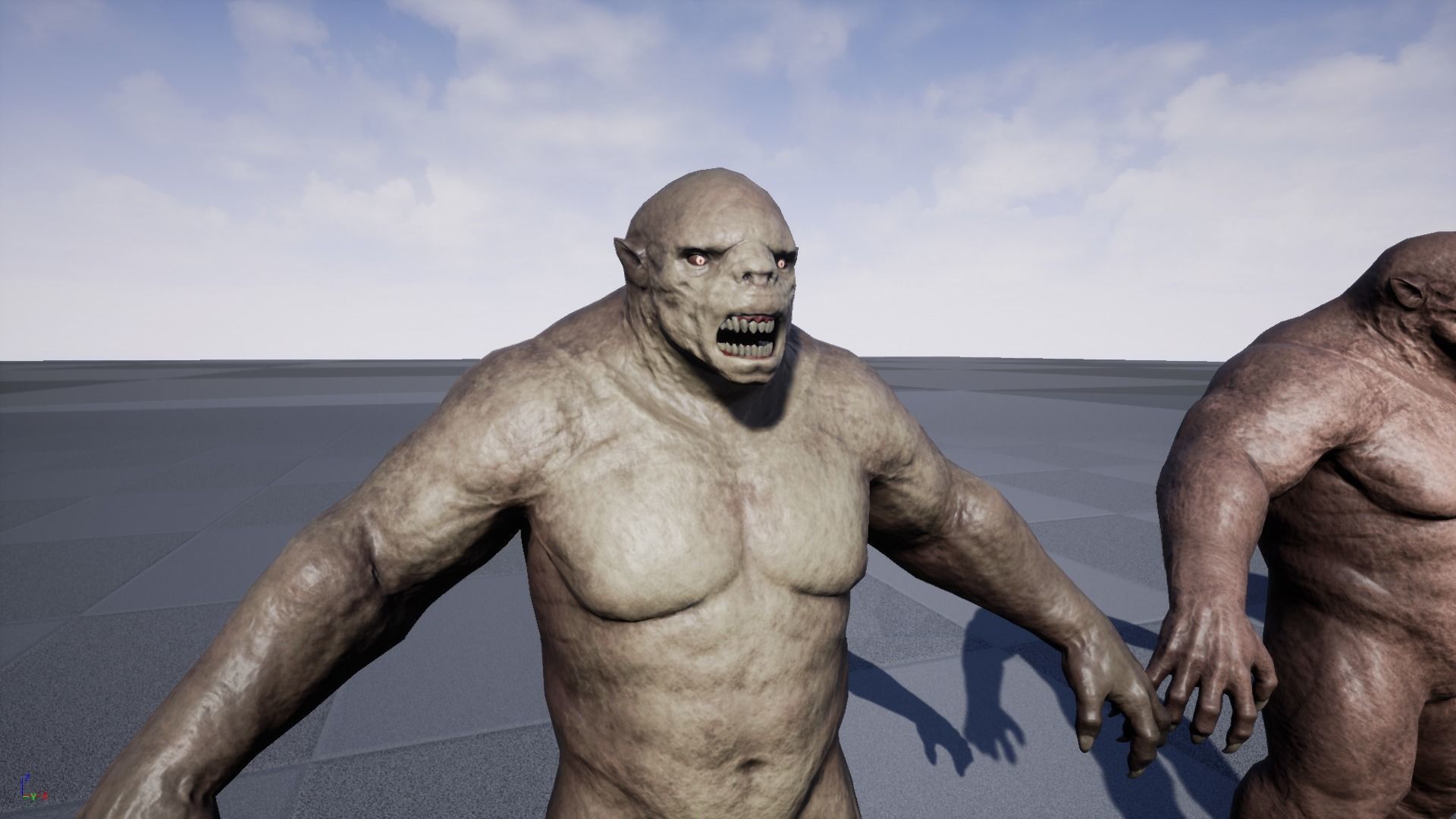 Monster Bull Low-poly 3D model_16