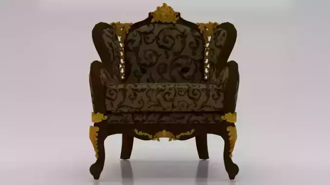 Fashionable Modern Armchair 02