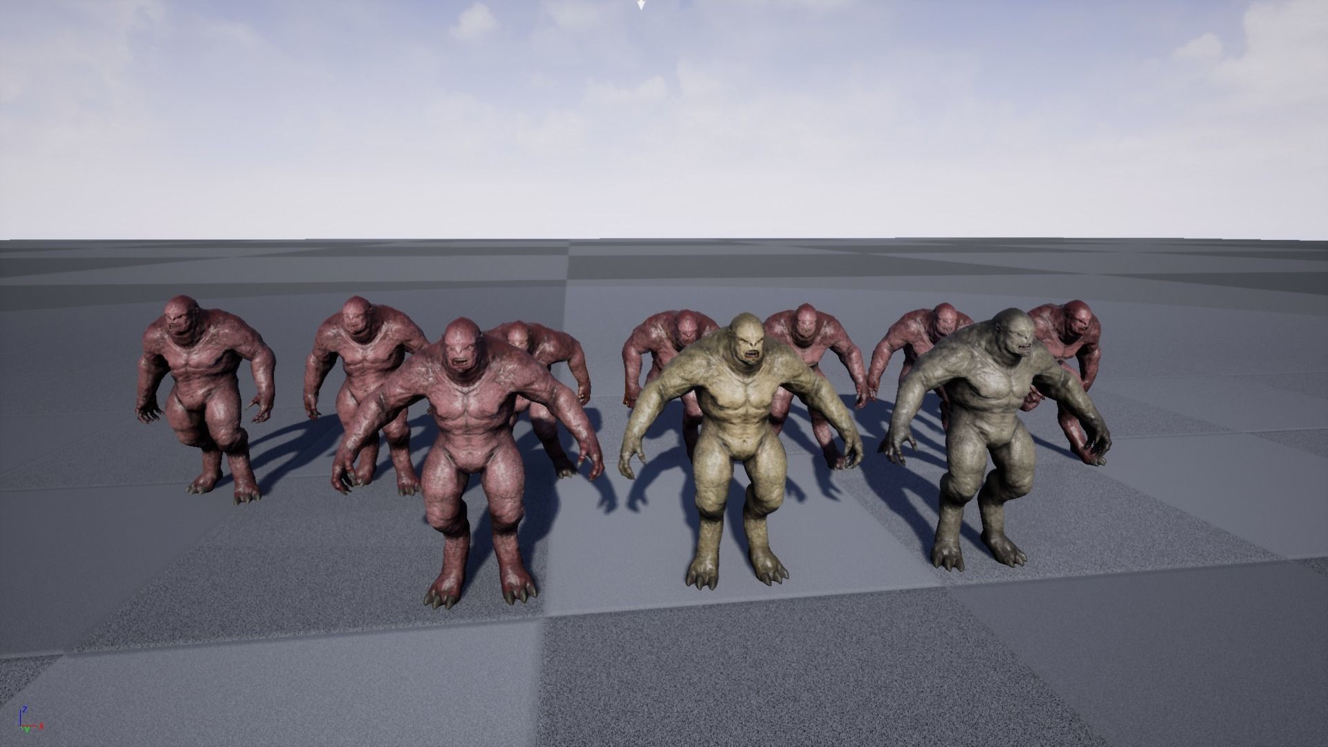 Monster predator 2 Low-poly 3D model_18