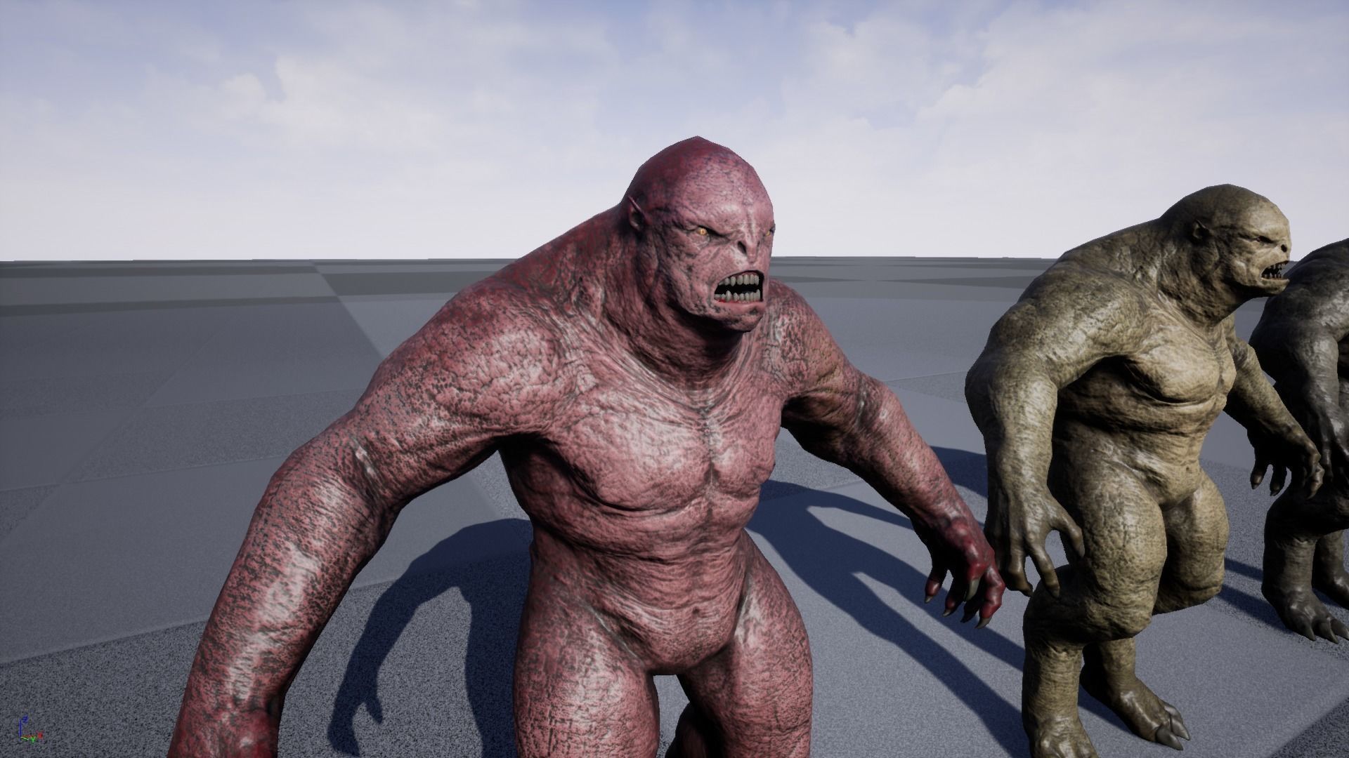 Monster predator 2 Low-poly 3D model_15