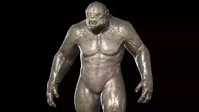 Monster Ogre 2 Low-poly 3D model