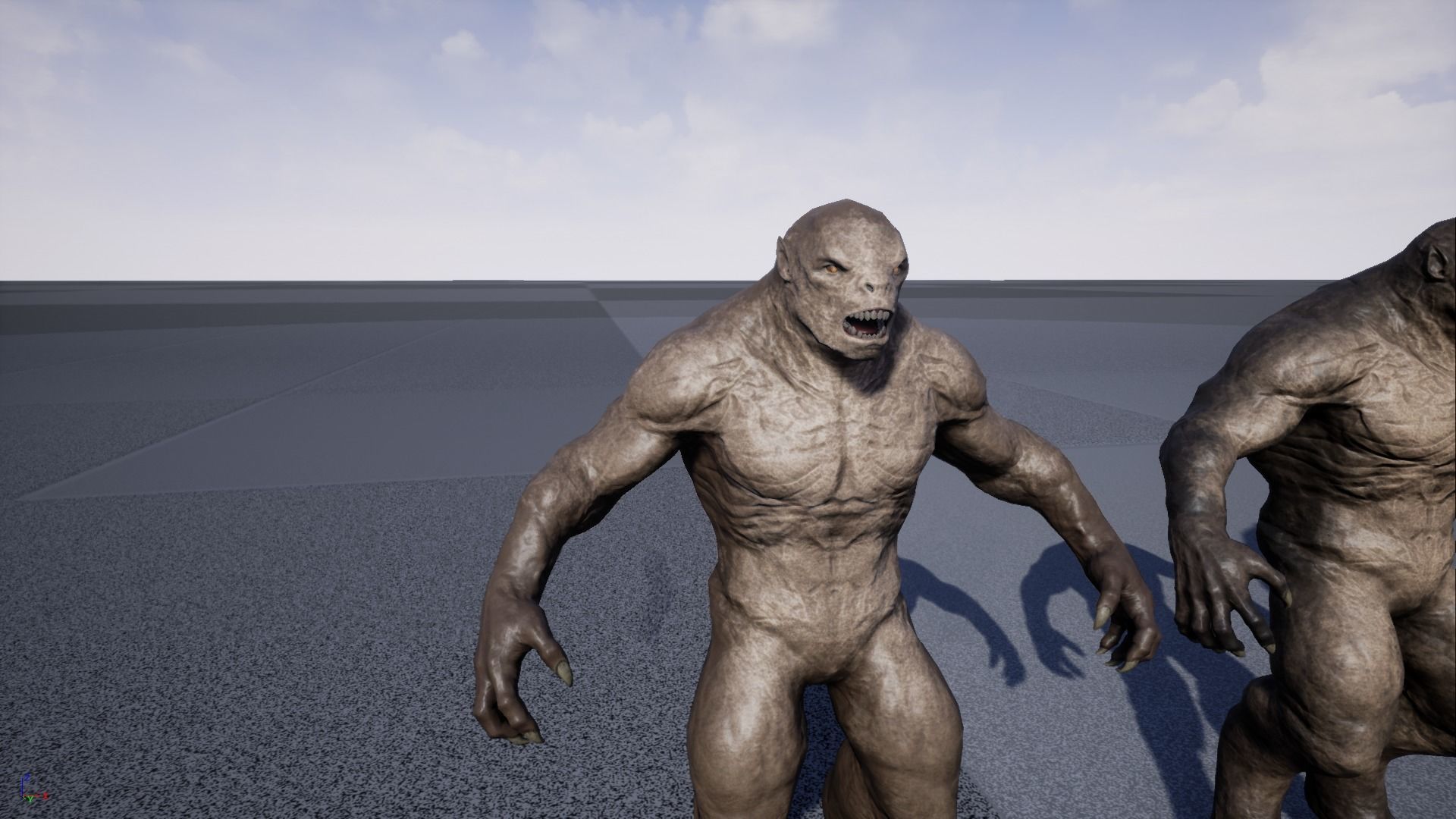 Monster predator 3 Low-poly 3D model_17