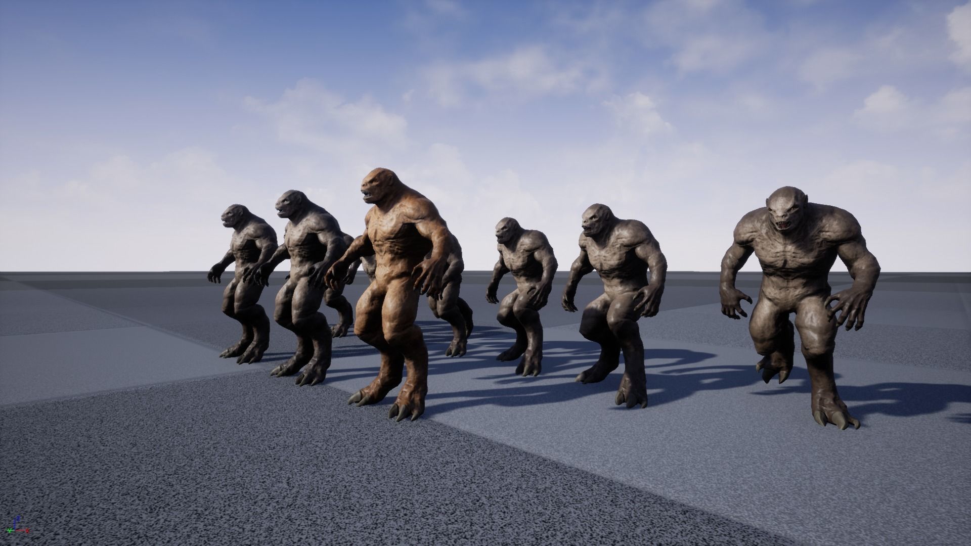 Monster predator 3 Low-poly 3D model_18