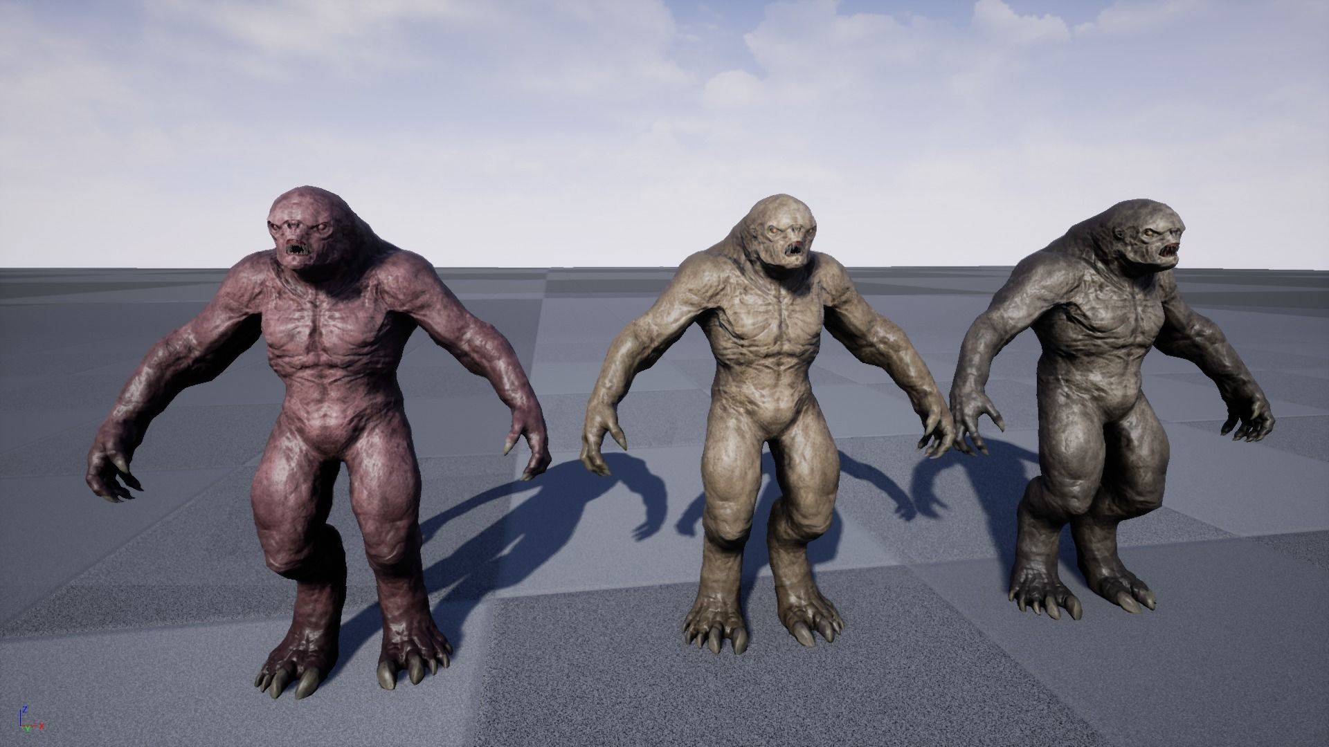 Mutant Monster 4 Low-poly 3D model_18