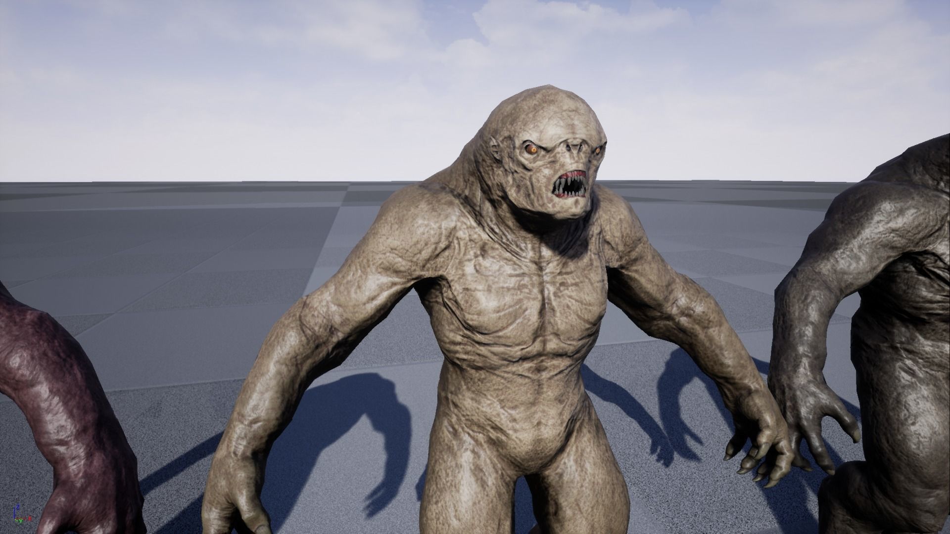 Mutant Monster 4 Low-poly 3D model_16