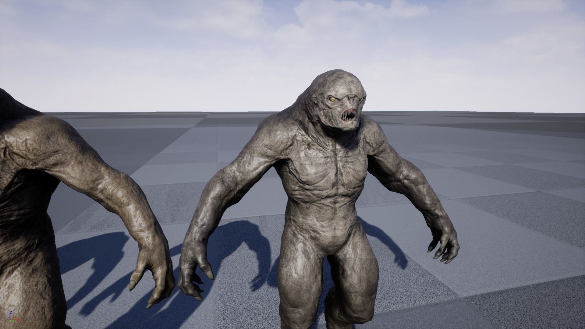 Mutant Monster 4 Low-poly 3D model_17