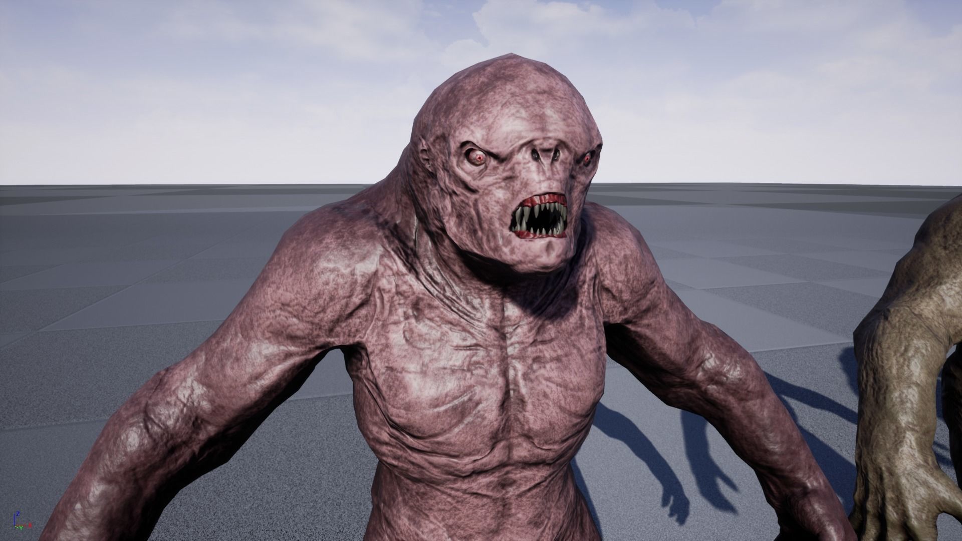 Mutant Monster 4 Low-poly 3D model_15