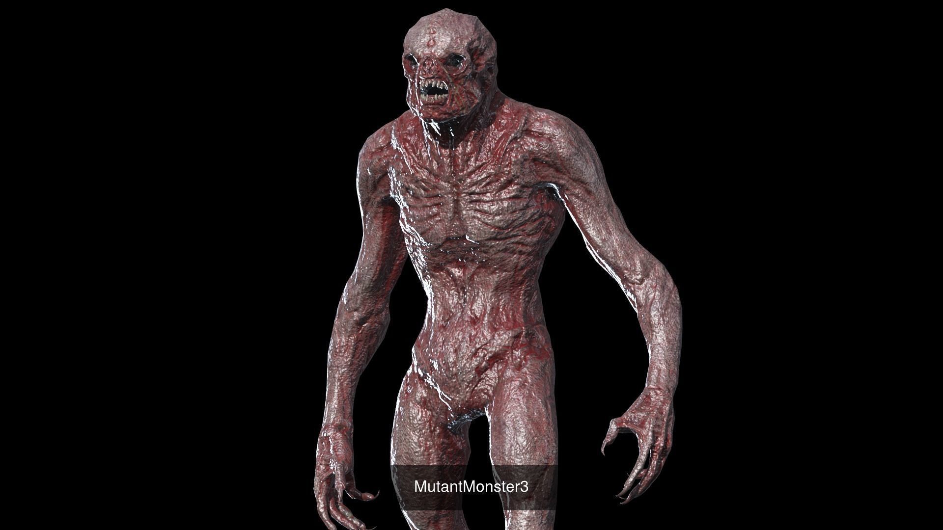Monster Pack Vol1 3D Model Collection_19
