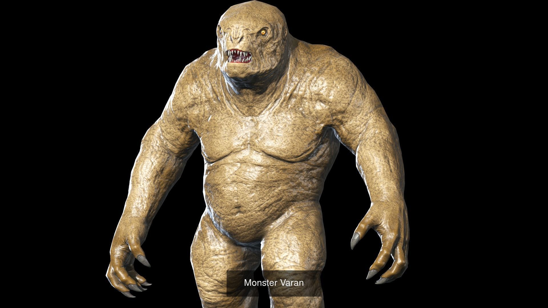 Monster Pack Vol1 3D Model Collection_17