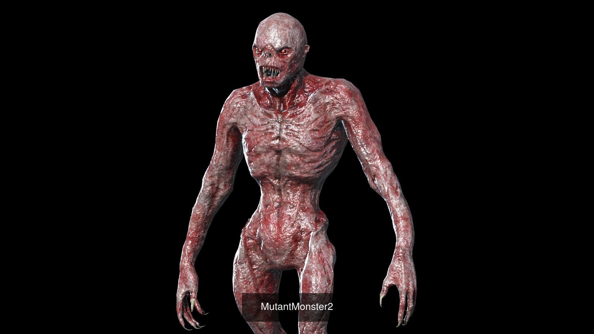 Monster Pack Vol2 3D Model Collection_16