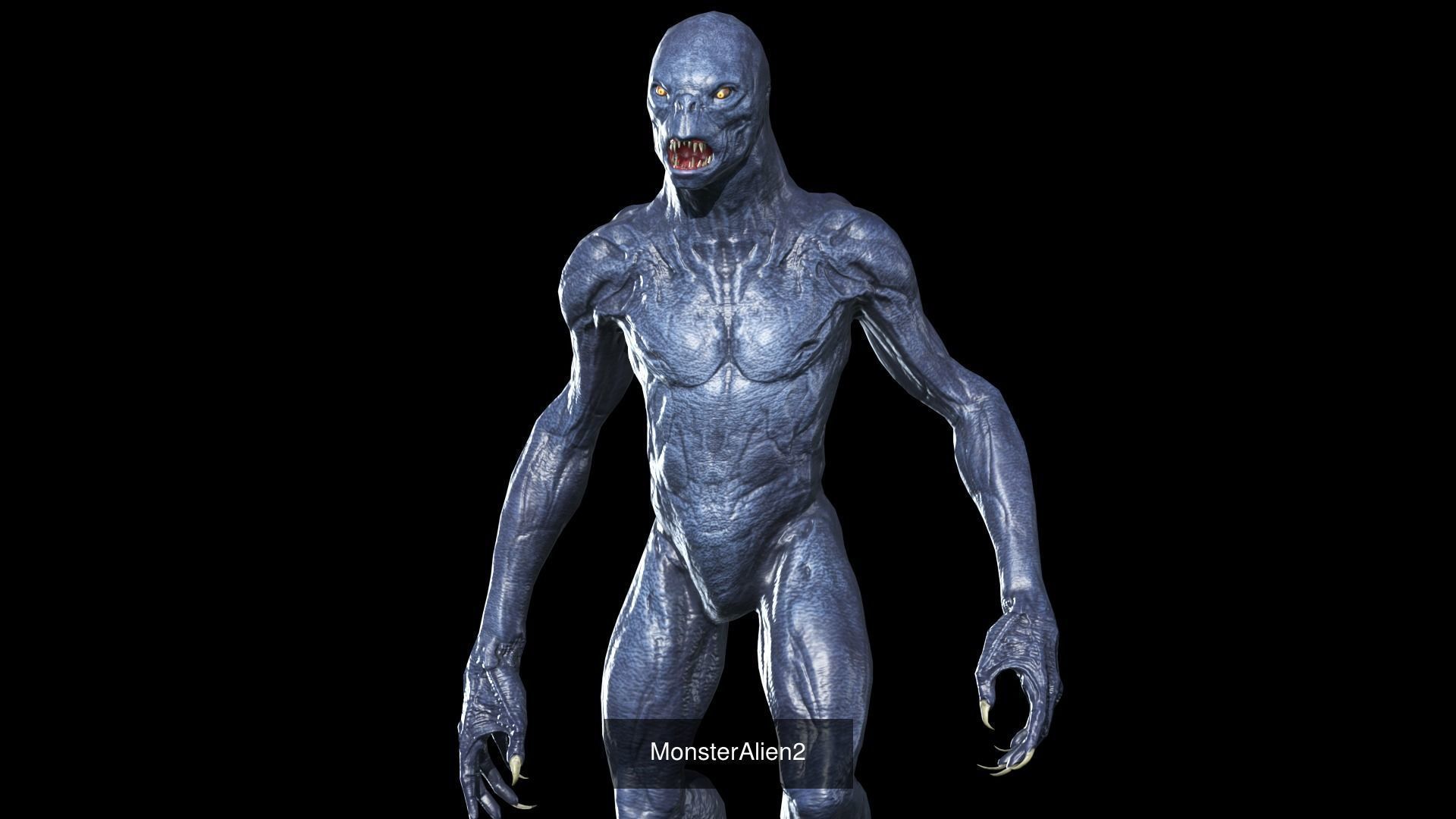 Monster Pack Vol2 3D Model Collection_15