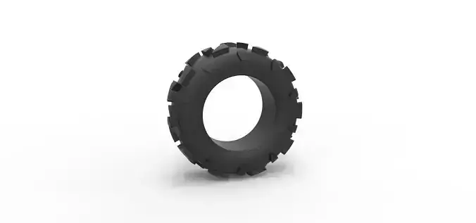 Offroad tire 81 Scale 1 to 25