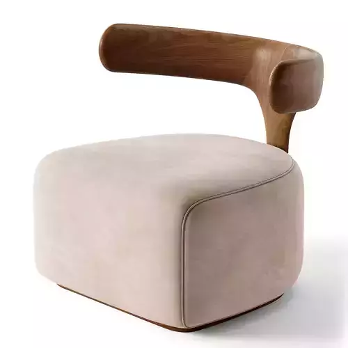 Moby Dick Armchair Morelato Low-poly 3D model
