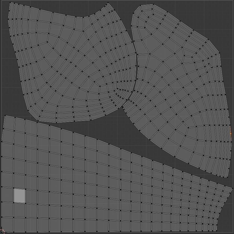 Forest monster PBR Low-poly 3D model_24