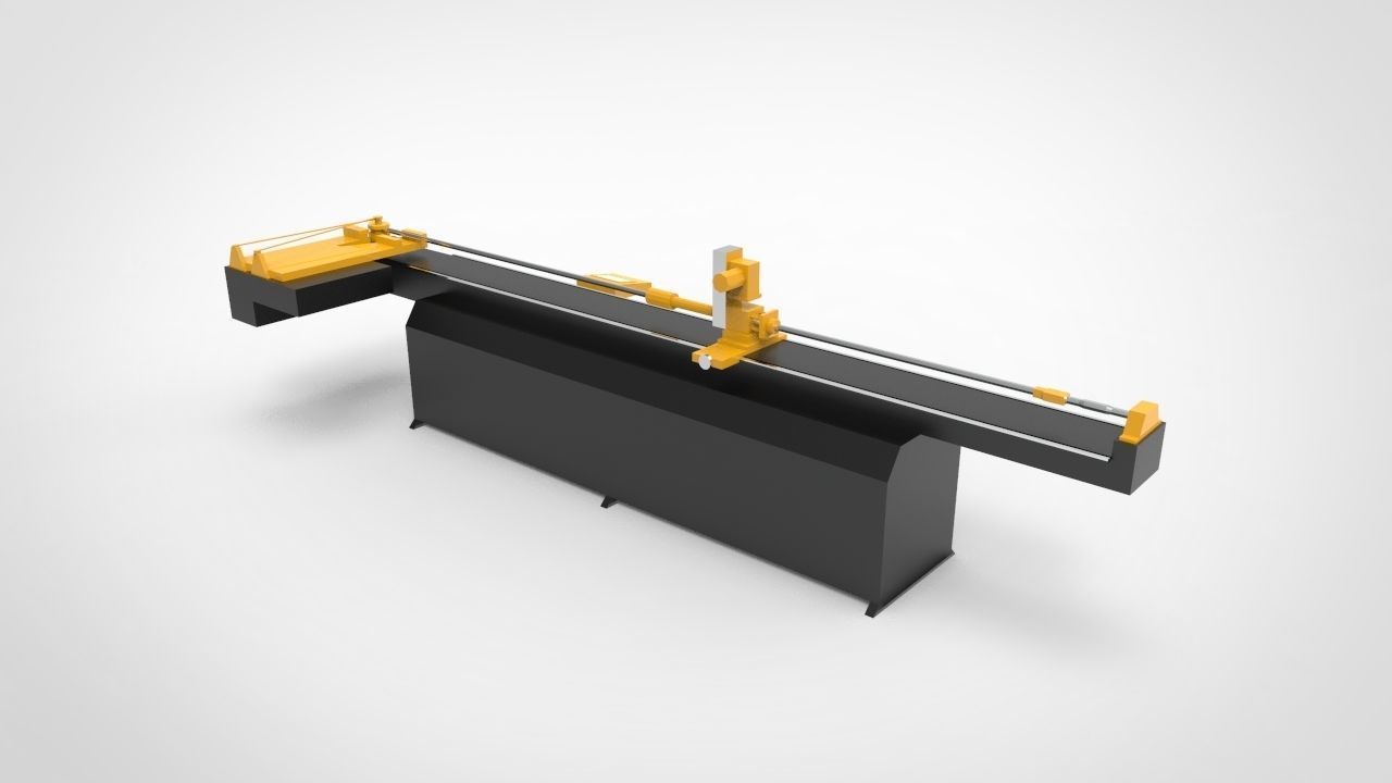 pipe bending machine 3D model_3