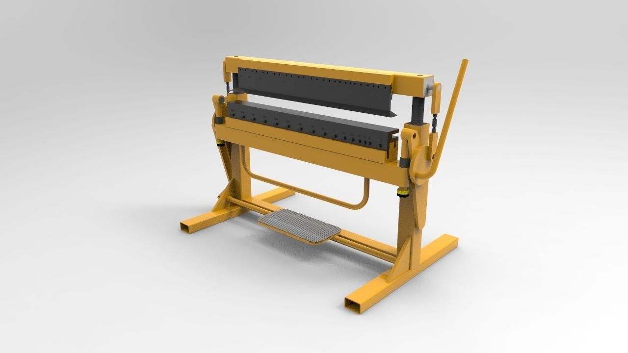 Sheet Metal Bending 3D model_1