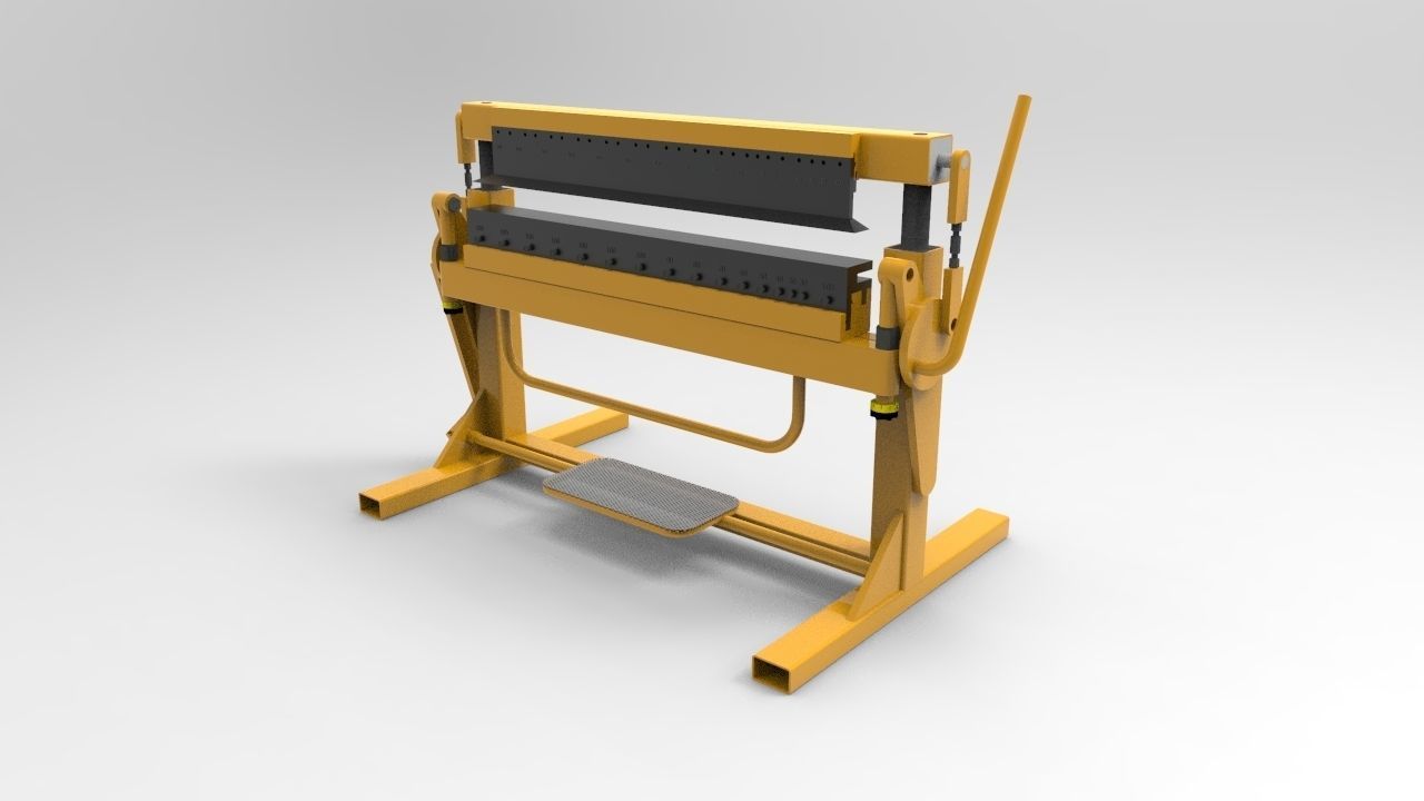 Sheet Metal Bending 3D model_5