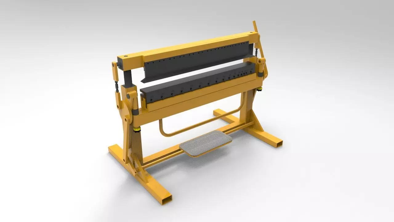 Sheet Metal Bending 3D model_0