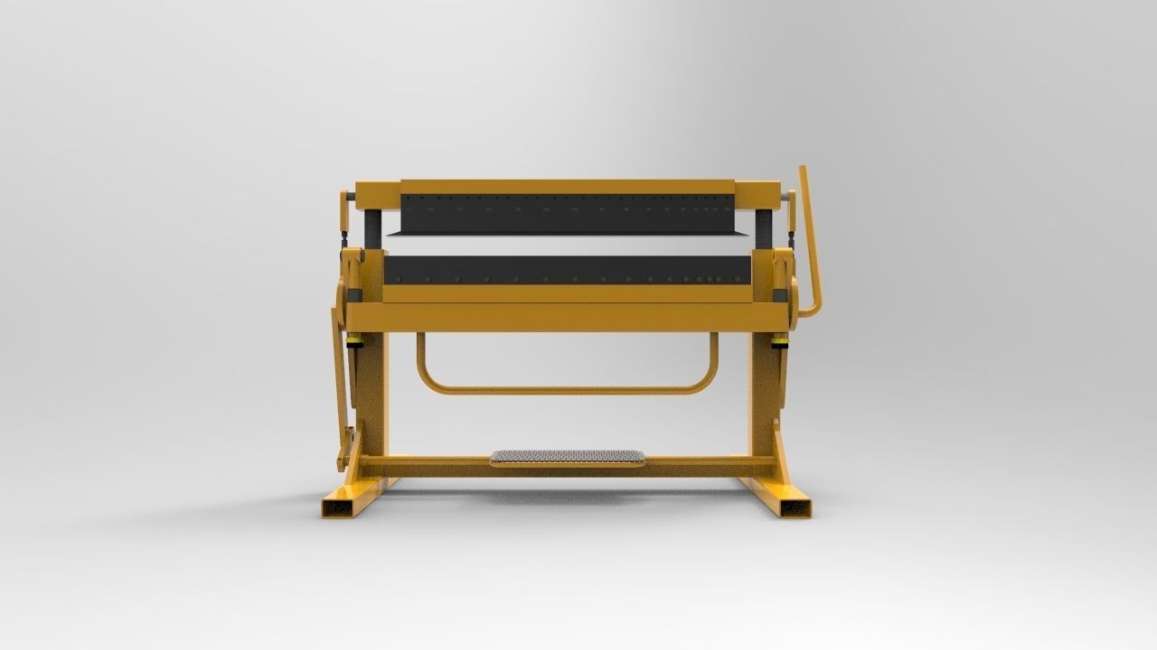 Sheet Metal Bending 3D model_4