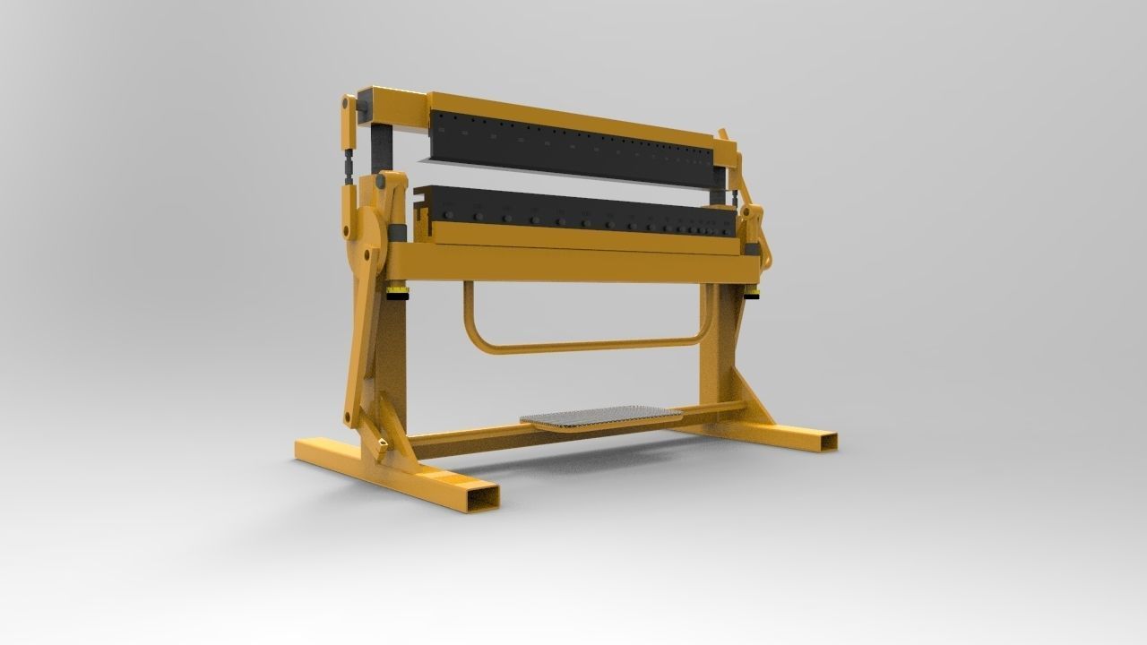 Sheet Metal Bending 3D model_3