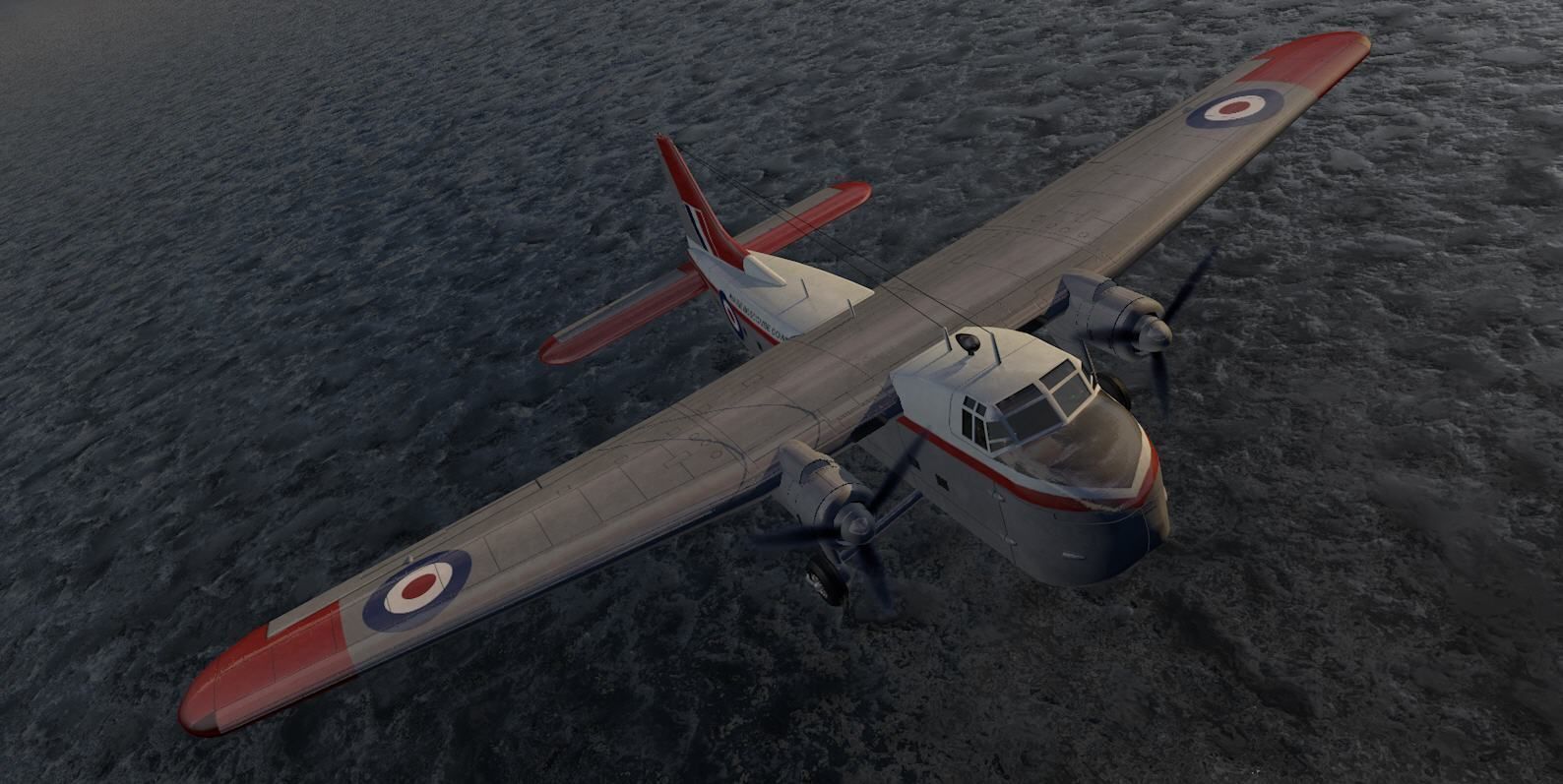 Bristol Type 170 Freighter Mk-31 3D model_8