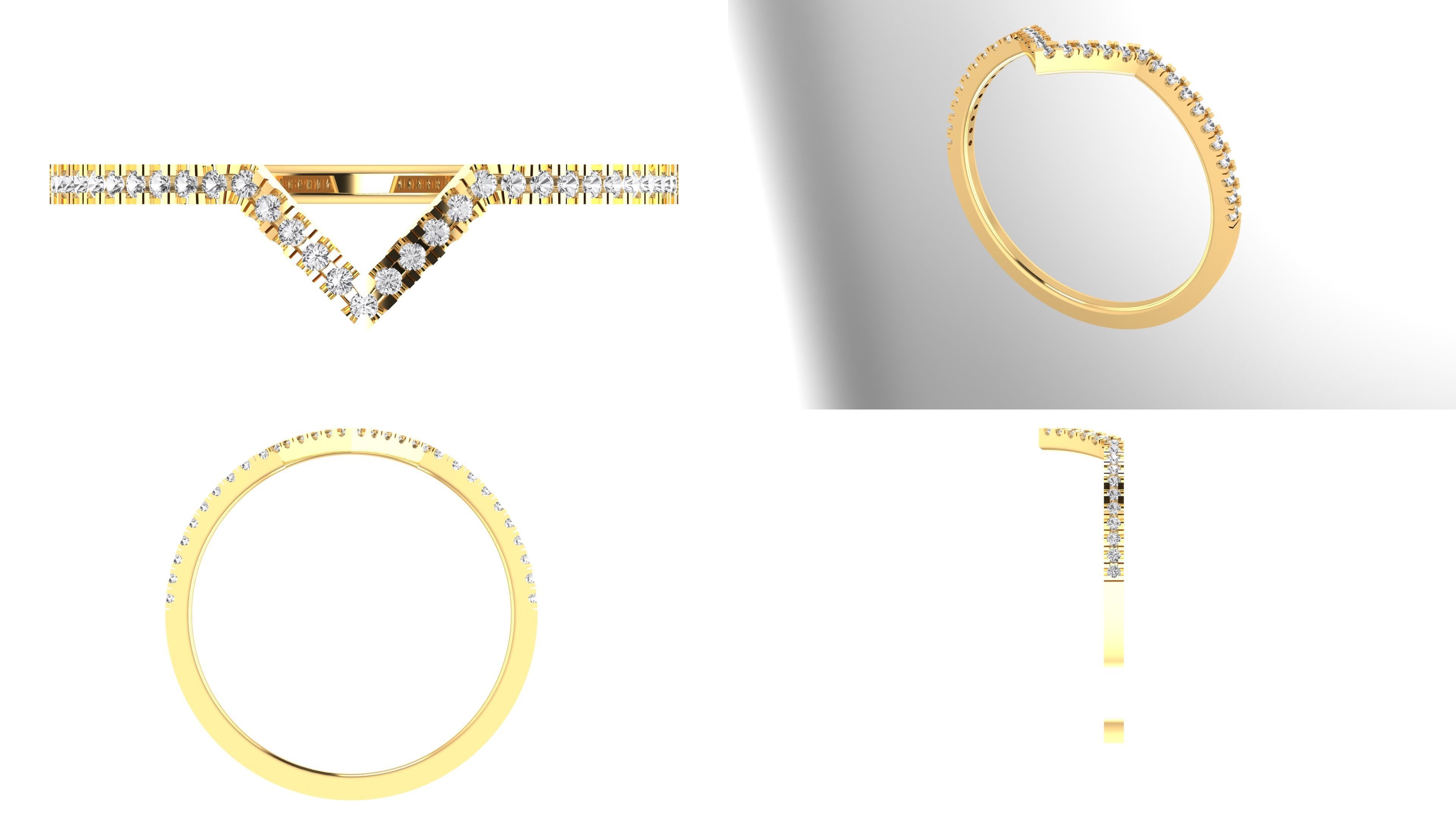 Finger Rings collection printable 3D print model_3