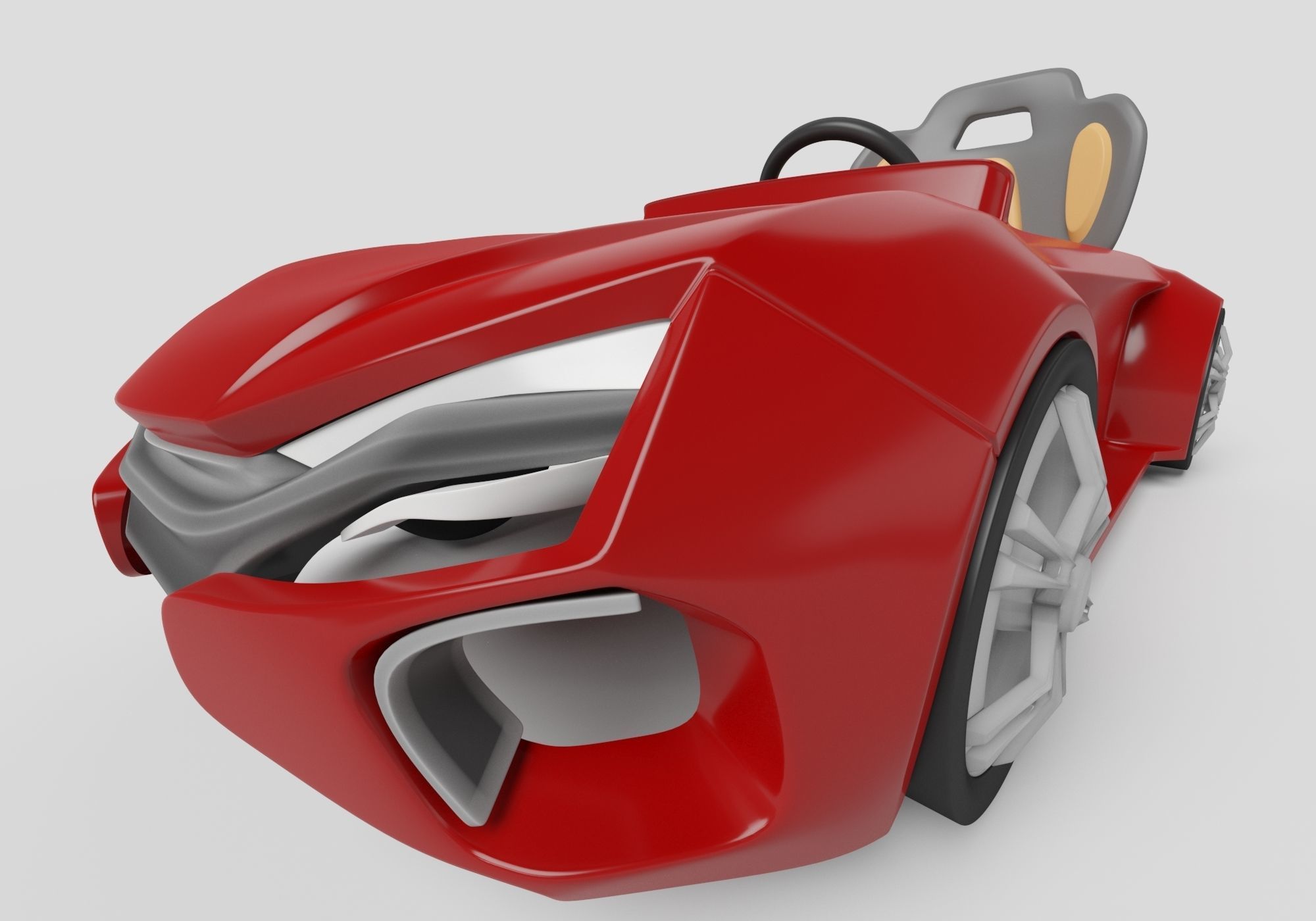 riding toy car 3D model_12