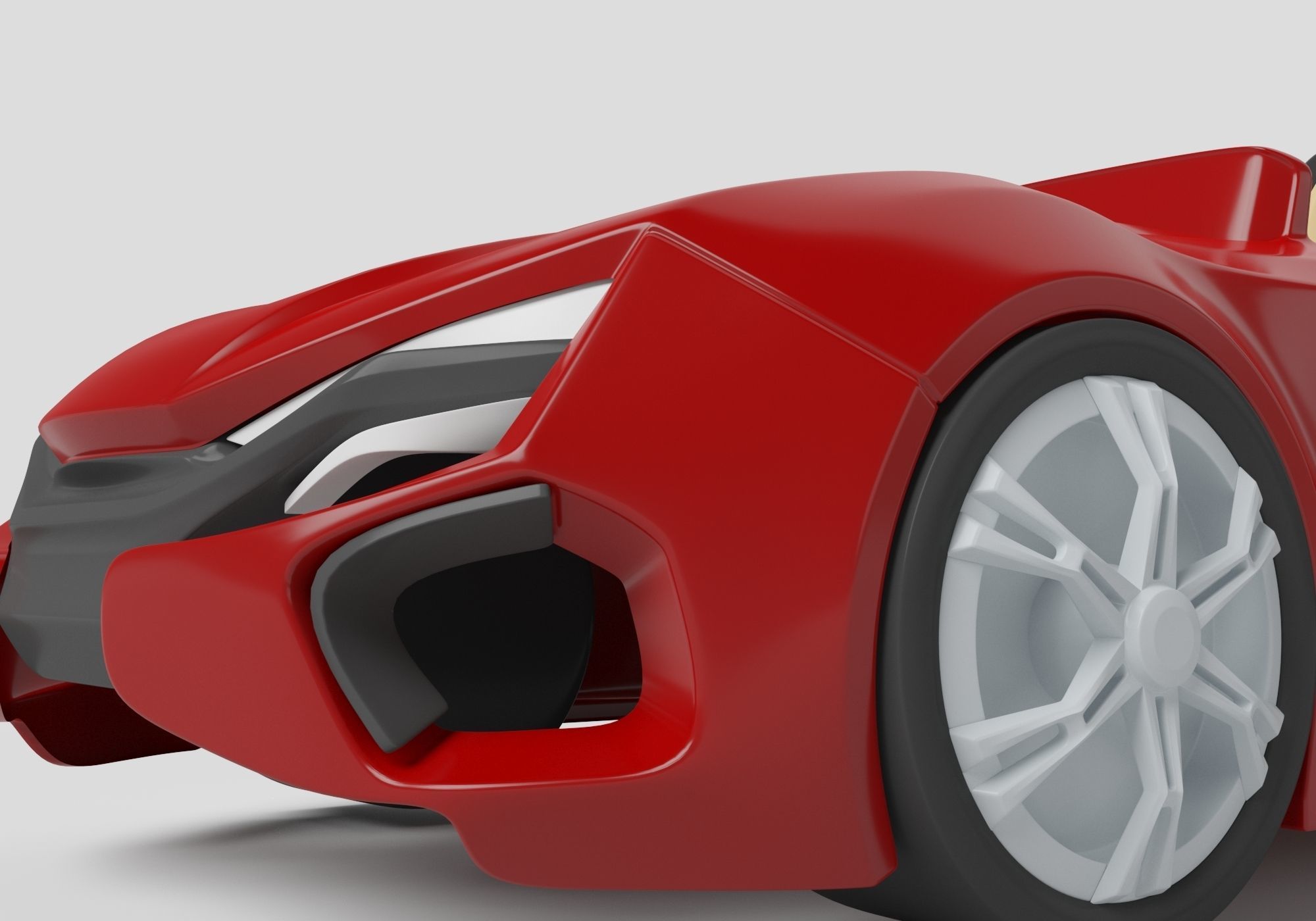 riding toy car 3D model_8