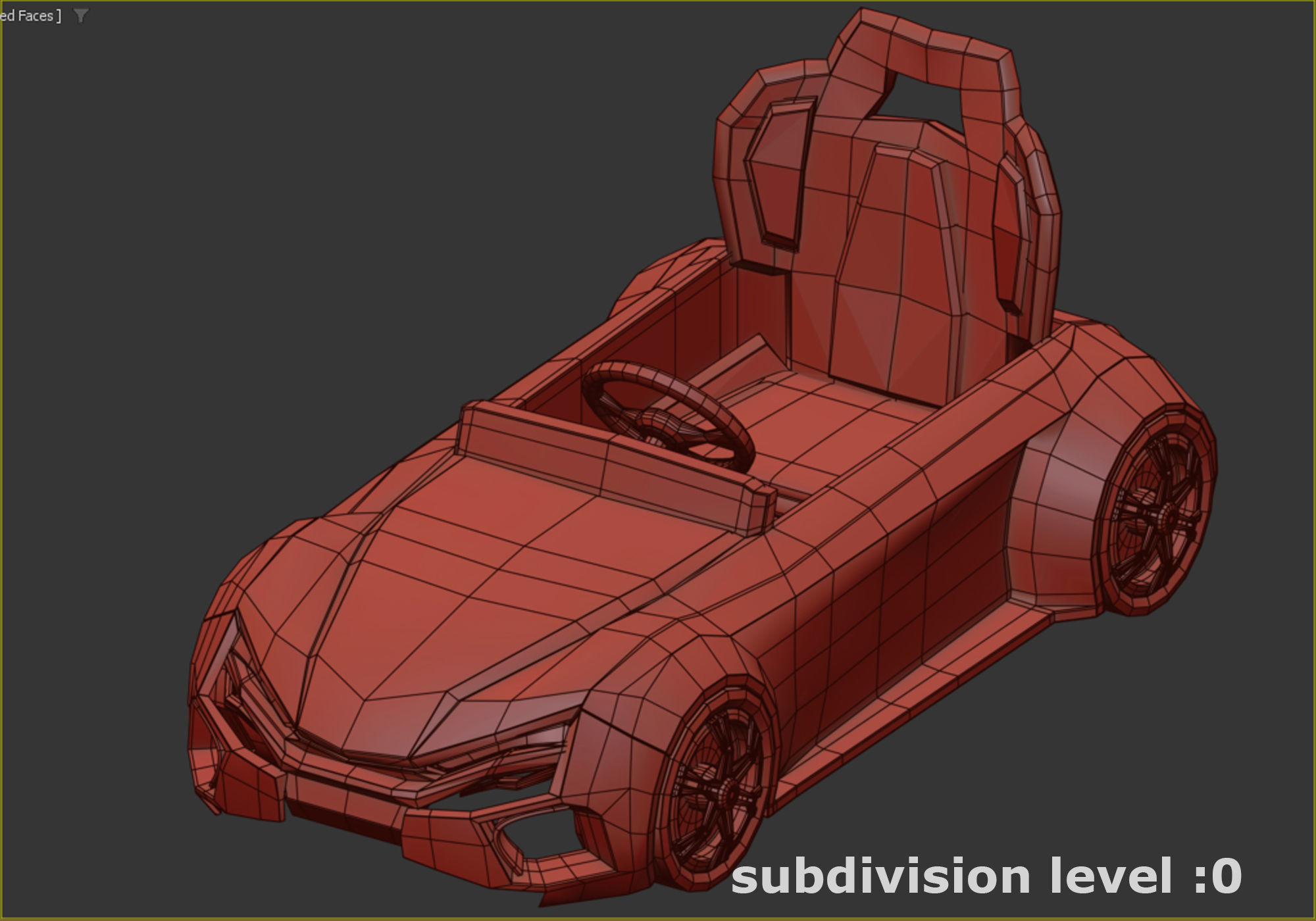 riding toy car 3D model_16