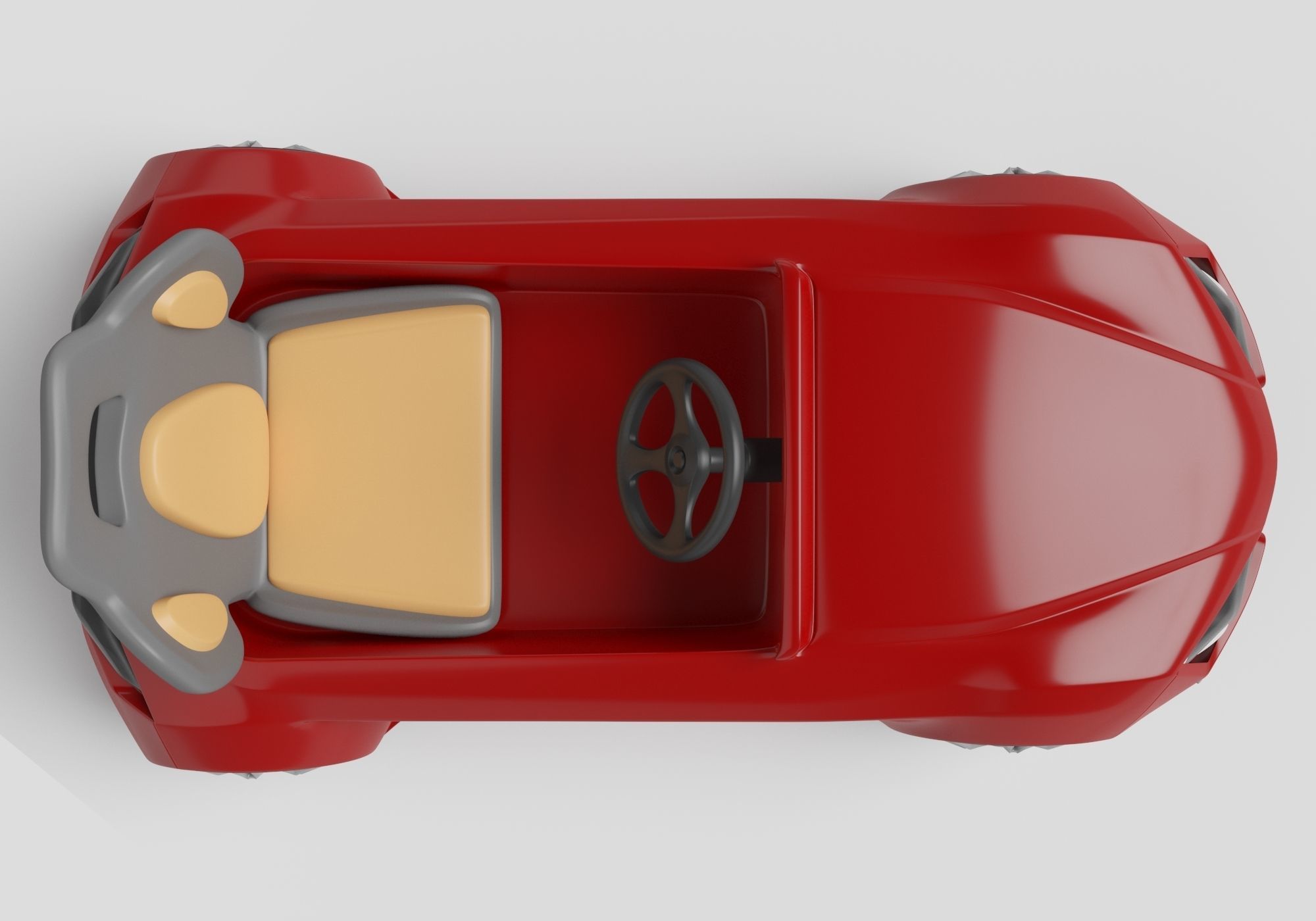 riding toy car 3D model_7