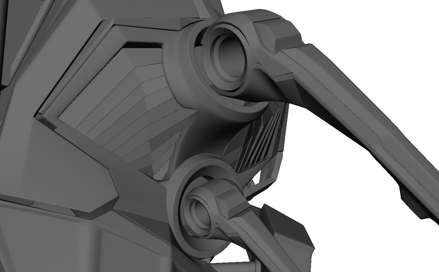 Robot Android Medical 3D model_3