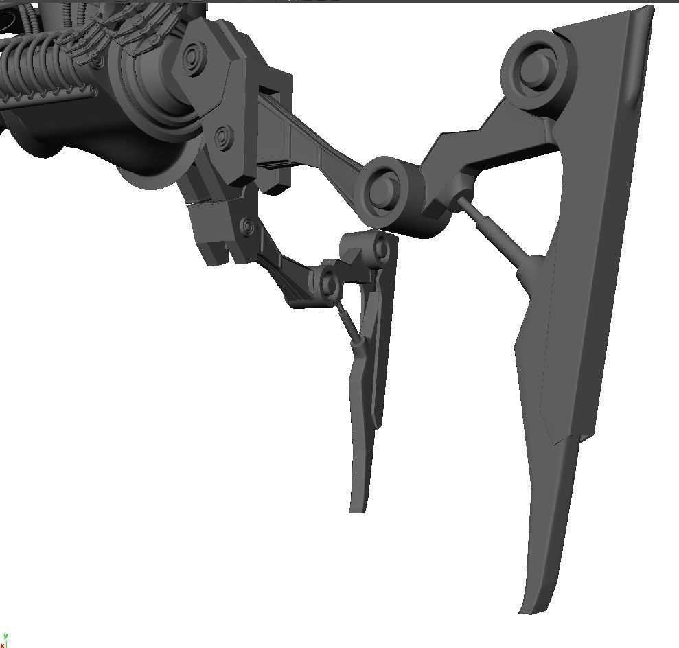 Robot Android Medical 3D model_19