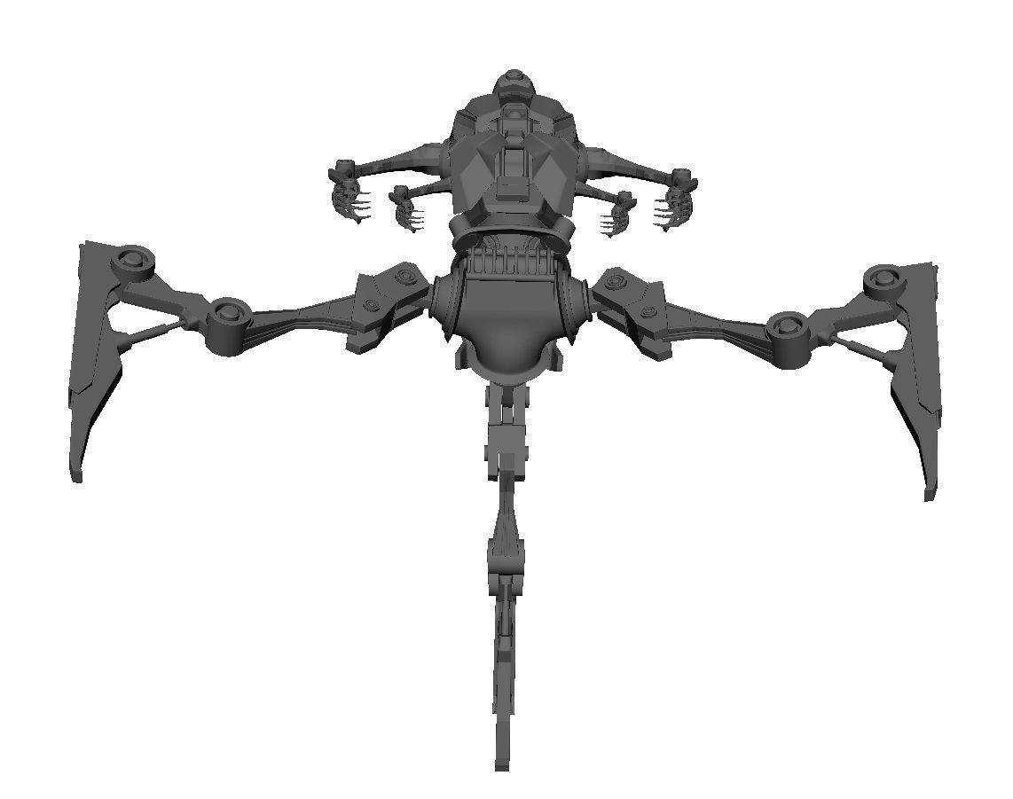 Robot Android Medical 3D model_6